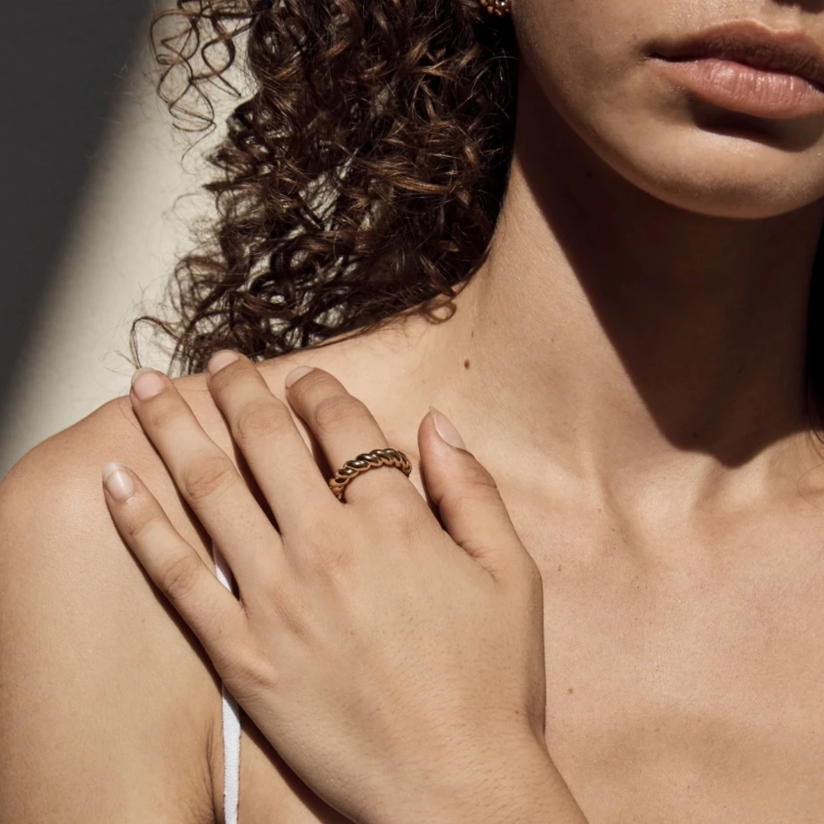 Twisted Rope Ring