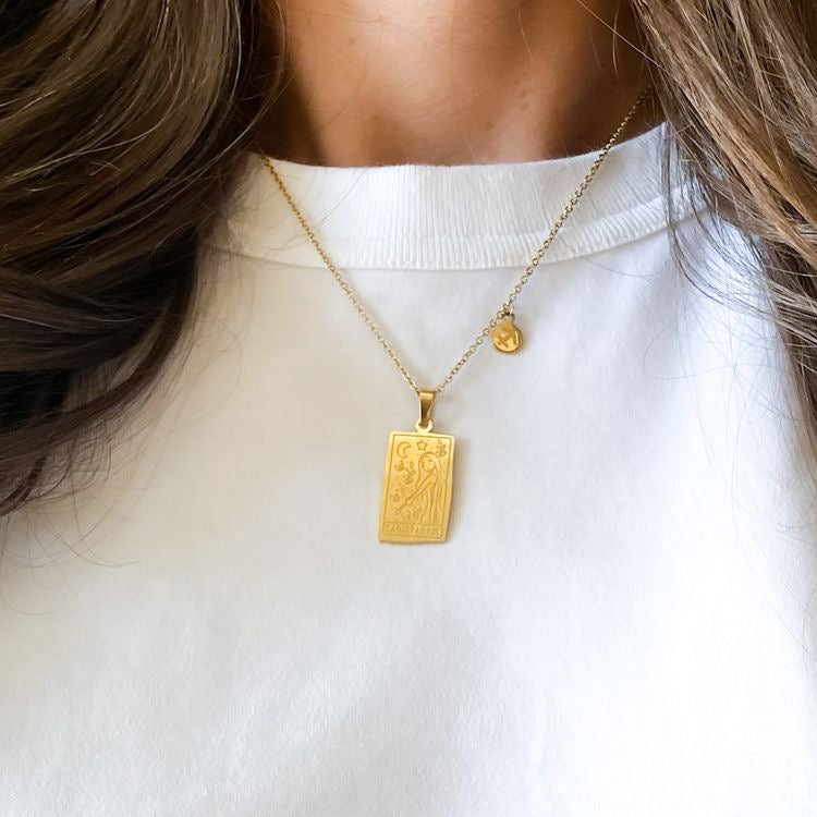 Gold Plated Zodiac Necklace
